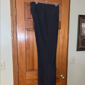 Men's Charcoal Grey Pinstripe Dress Pants